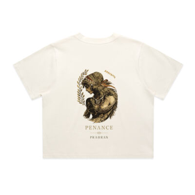 The Huntress. - Wo's Classic Crop Tee Thumbnail