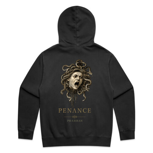 I used to Make out with Medusa - Mens Relax Faded Hood - Mens Relax Faded Hood Thumbnail