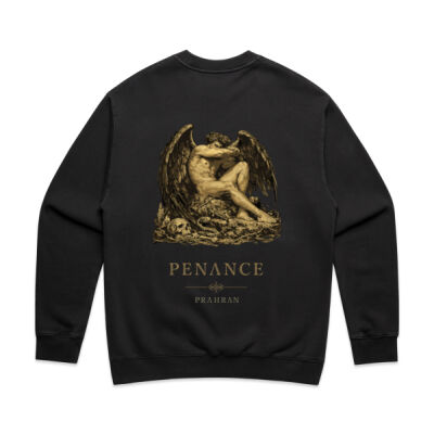 Fallen Angel - Mens Relax Faded Crew Thumbnail