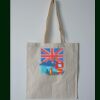 Budget Calico Tote Bag Thumbnail