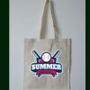 Budget Calico Tote Bag Thumbnail