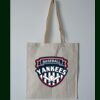 Budget Calico Tote Bag Thumbnail