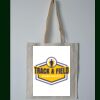 Budget Calico Tote Bag Thumbnail