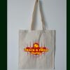 Budget Calico Tote Bag Thumbnail