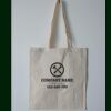 Budget Calico Tote Bag Thumbnail