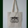 Budget Calico Tote Bag Thumbnail