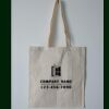Budget Calico Tote Bag Thumbnail