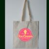 Budget Calico Tote Bag Thumbnail