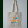 Budget Calico Tote Bag Thumbnail