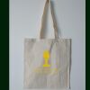 Budget Calico Tote Bag Thumbnail