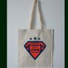 Budget Calico Tote Bag Thumbnail