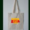 Budget Calico Tote Bag Thumbnail