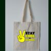 Budget Calico Tote Bag Thumbnail