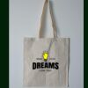 Budget Calico Tote Bag Thumbnail