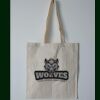 Budget Calico Tote Bag Thumbnail