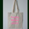 Budget Calico Tote Bag Thumbnail