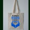 Budget Calico Tote Bag Thumbnail
