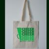 Budget Calico Tote Bag Thumbnail