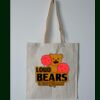 Budget Calico Tote Bag Thumbnail