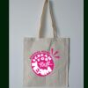 Budget Calico Tote Bag Thumbnail