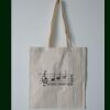 Budget Calico Tote Bag Thumbnail