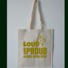 Budget Calico Tote Bag Thumbnail