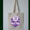 Budget Calico Tote Bag Thumbnail