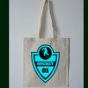 Budget Calico Tote Bag Thumbnail
