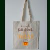 Budget Calico Tote Bag Thumbnail