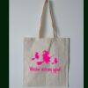 Budget Calico Tote Bag Thumbnail