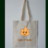 Budget Calico Tote Bag Thumbnail