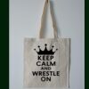 Budget Calico Tote Bag Thumbnail