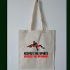 Budget Calico Tote Bag Thumbnail