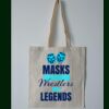 Budget Calico Tote Bag Thumbnail