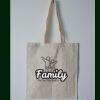 Budget Calico Tote Bag Thumbnail