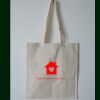 Budget Calico Tote Bag Thumbnail