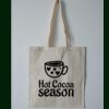 Budget Calico Tote Bag Thumbnail