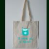 Budget Calico Tote Bag Thumbnail