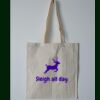 Budget Calico Tote Bag Thumbnail
