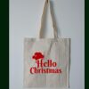 Budget Calico Tote Bag Thumbnail