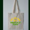 Budget Calico Tote Bag Thumbnail