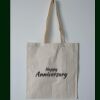 Budget Calico Tote Bag Thumbnail