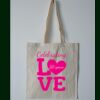 Budget Calico Tote Bag Thumbnail