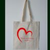 Budget Calico Tote Bag Thumbnail