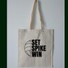 Budget Calico Tote Bag Thumbnail