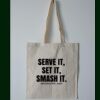 Budget Calico Tote Bag Thumbnail
