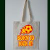 Budget Calico Tote Bag Thumbnail
