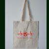 Budget Calico Tote Bag Thumbnail
