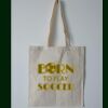 Budget Calico Tote Bag Thumbnail
