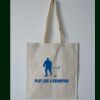 Budget Calico Tote Bag Thumbnail